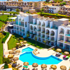 Deluxe-Urlaub auf Rhodos: 6 Tage im TOP 5* Beach Hotel mit All Inclusive & Flug nur 389€