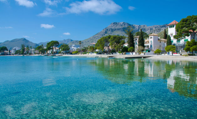 Spanien Mallorca Port de Pollenca 