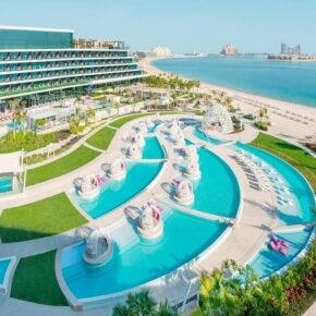 Mehr Luxus geht nicht: 6 Tage Dubai im TOP 5.5* Strand-Resort auf „The Palm“ mit Vollpension, Flug, Transfer & Zug für 1421€