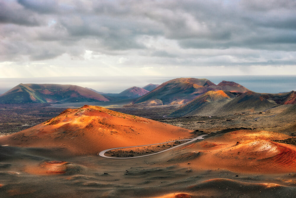 Spanien Kanaren Lanzarote Timanfaya