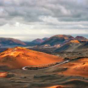 Spanien Kanaren Lanzarote Timanfaya