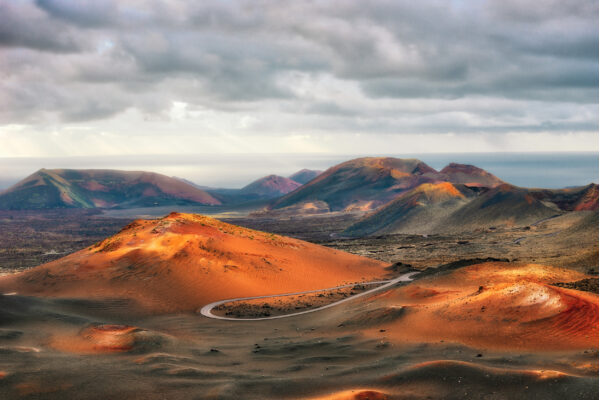 Spanien Kanaren Lanzarote Timanfaya