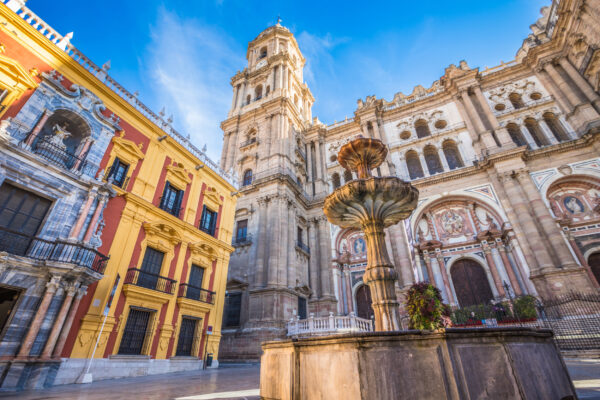 Spanien Malaga Altstadt