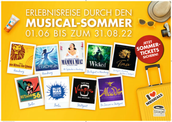 Musical-Sommer 2022 Stage Entertainment