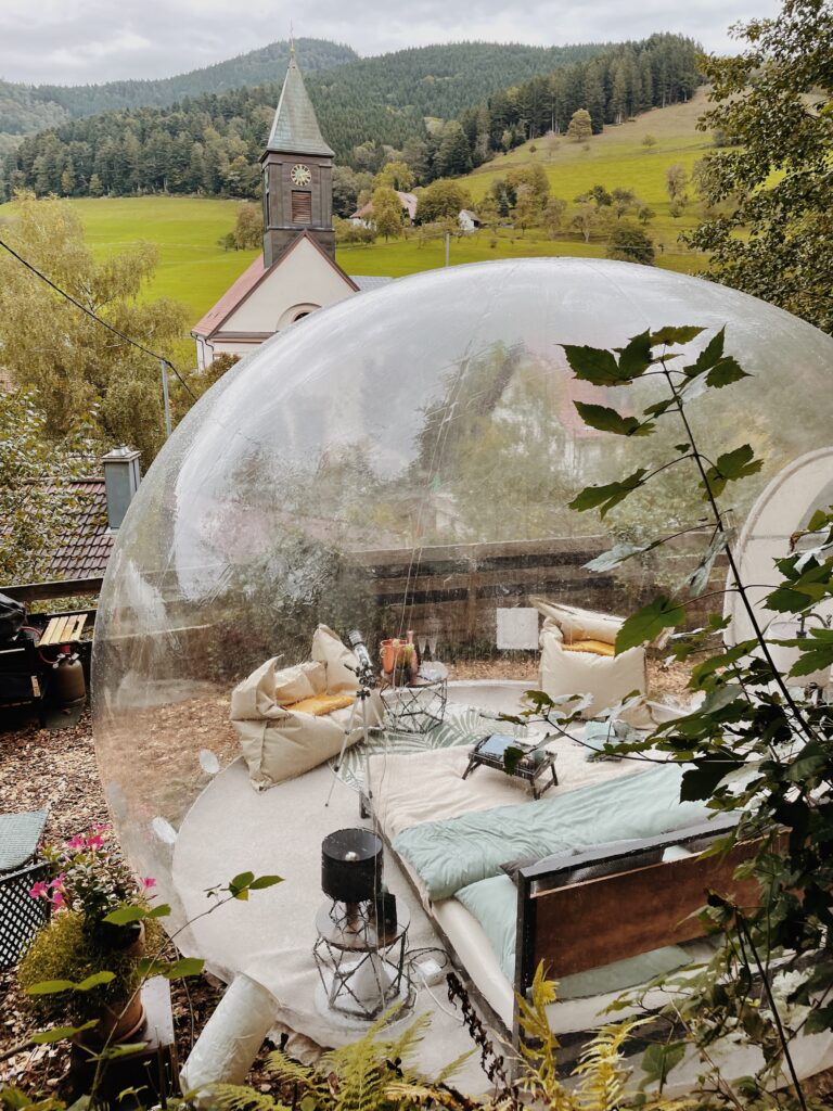 Bubble Tent in Deutschland: Die besten Orte zum Übernachten & Mieten