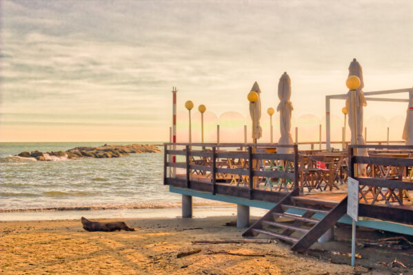 Italien Cesenatico Strand