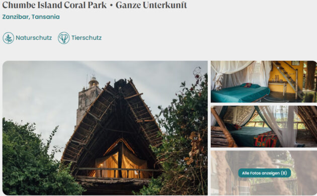 Socialbnb Chumbe Island Coral Park