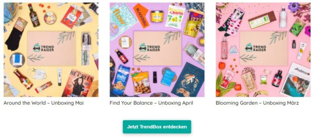 Trendraider Trendboxen