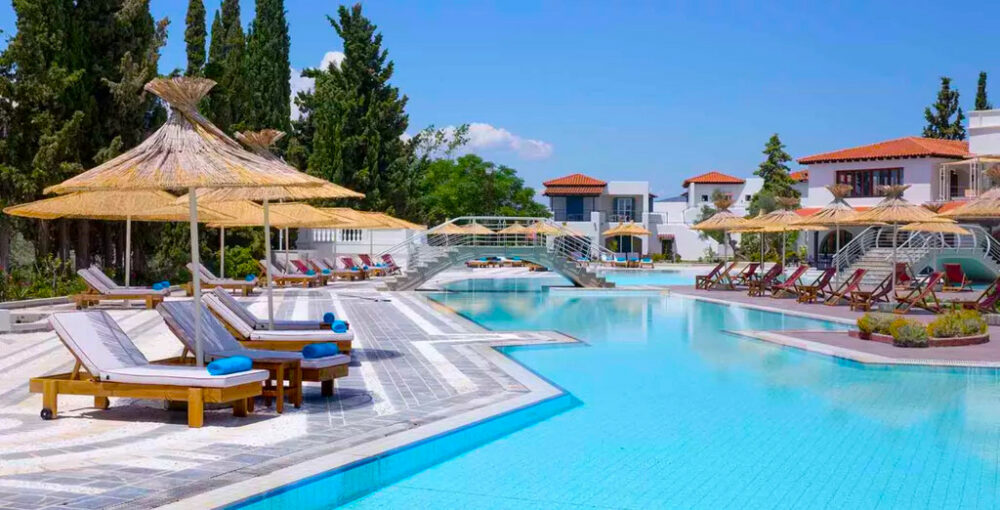 Eretria Hotel Griechenland Pool