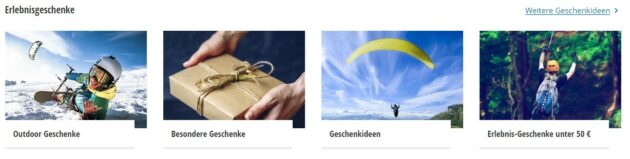 Jochen Schweizer Erlebnisgeschenke