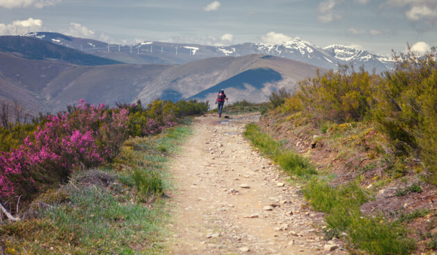 Weg des heiligen Jakobus, Leon, Spanien, Jakobsweg