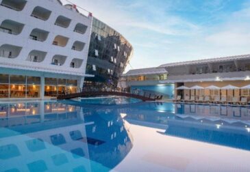 Urlaub im Kreuzfahrtschiff-Hotel: 8 Tage Türkei im TOP 5* Hotel mit All Inclusive, Flug &...