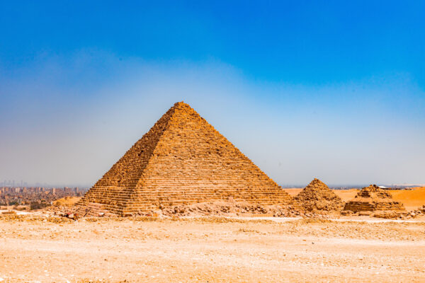 Ägypten Kairo Mykerinos Pyramide