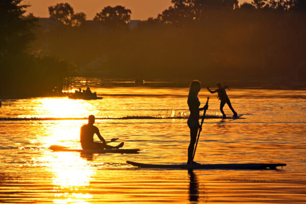 Deutschland Berlin Stand Up Paddling