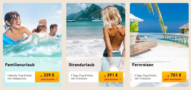 ltur Urlaub für jeden Geschmack