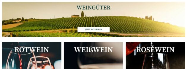 Belvini Sorten Wein