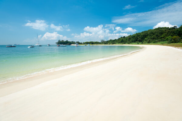 Singapur Insel Lazarus Beach