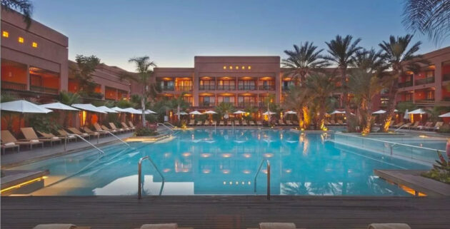 Hotel Du Golf Rotana Palmeraie Marokko Pool