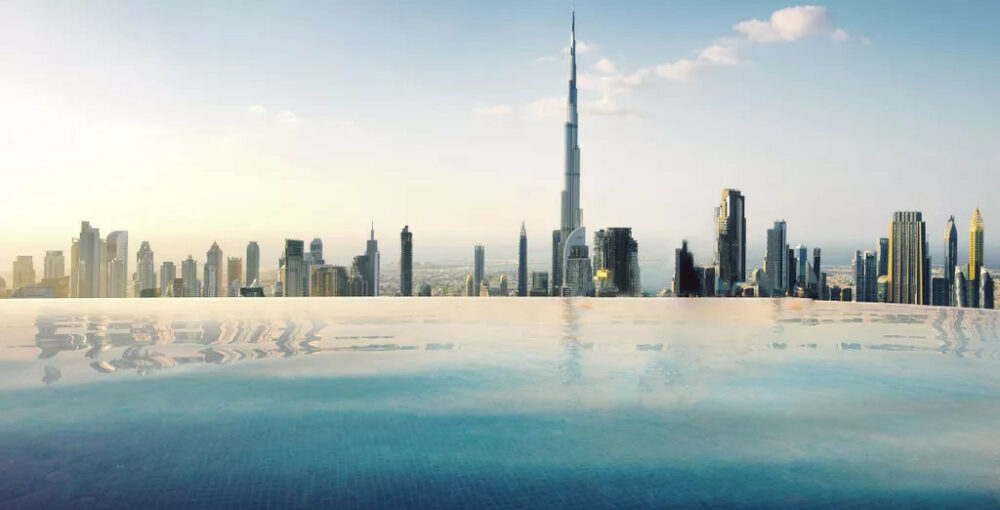 SLS Dubai Hotel Infinity Pool