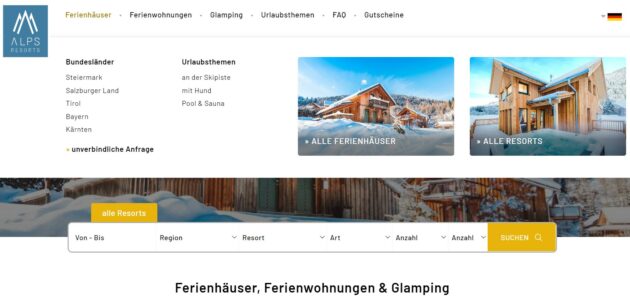 Ferienhäuser, Resorts und Luxus Chalets in den schönsten Skiregionen der österreichischen Alpen