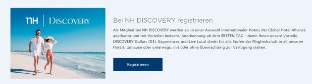 NH Hotels Discovery Gutscheine