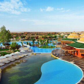 Rutschenparadies in Ägypten: 6 Tage im TOP 4* All Inclusive Hotel mit Aqua Park, Flug & Transfer nur 593€