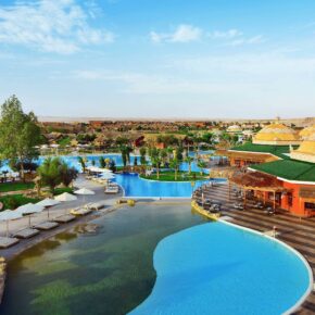 Größtes Rutschenparadies in Ägypten: 7 Tage im TOP 4* Hotel mit Aqua Park, All Inclusive, Flug & Transfer nur 442€