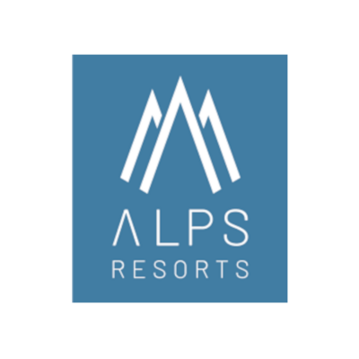 Alps Resorts Logo Glamping Ferienhäuser Chalets in Bayern & Österreich