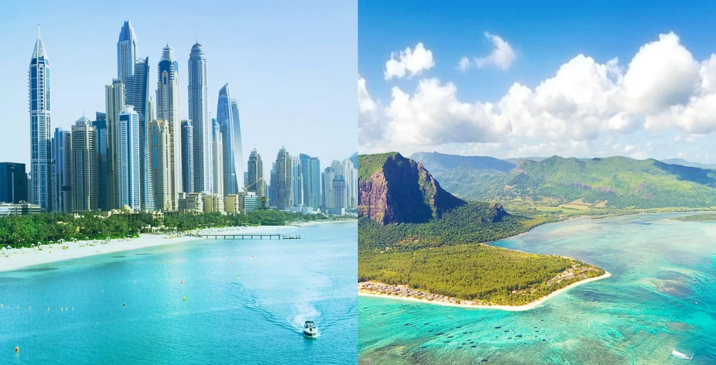 Dubai & Mauritius Kombireise 12 Tage inkl. TOP 4* und 5* Hotels