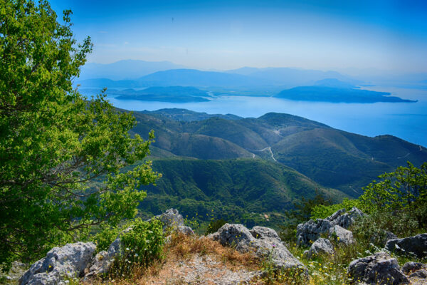 Pantokrator Korfu Griechenland Berge