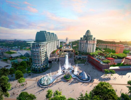Sentosa Resorts World Park und Universal Studios Singapur, Sentosa Island