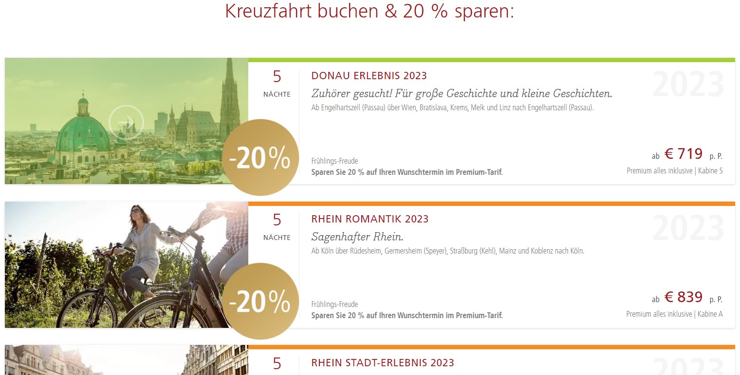  600€ A-ROSA Gutschein & 10% Rabattcode 