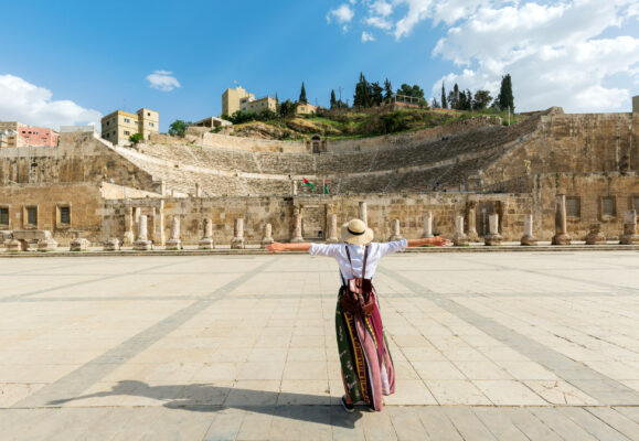 Amman Jordanien Römisches Theater Sehenswürdigkeiten