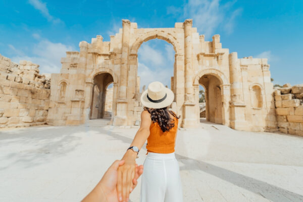 Jordanien Jerash Gerasa Südtor Römerzeit