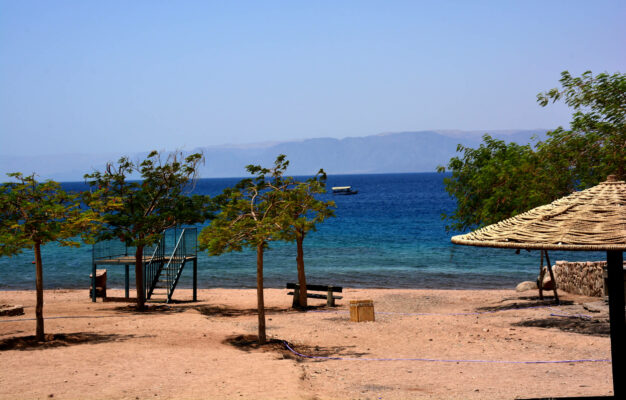 South Beach Strand in Jordanien Aqaba Akaba Rotes Meer