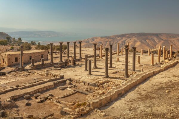 Jordanien Umm Quais antike Tempelruinen