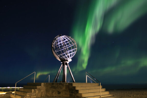 Norwegen Nordkap Globus