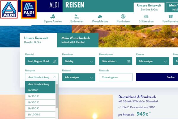 Aldi Reisen Gutschein. Die Suche – erster Schritt auf dem Weg zur Reisebuchung. 