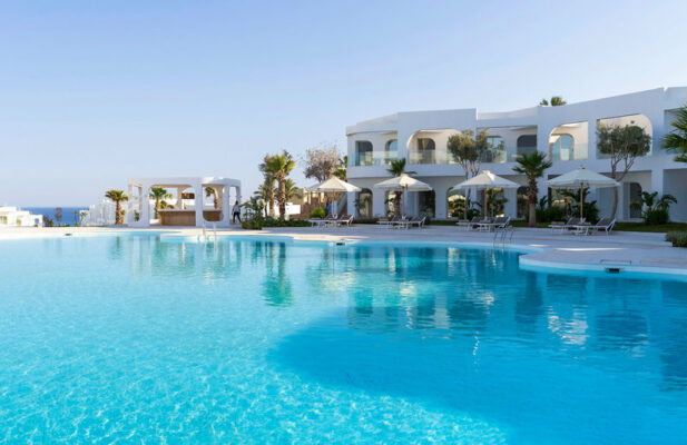 Außenansicht des Melaki Resorts Sharm El Sheikhs
