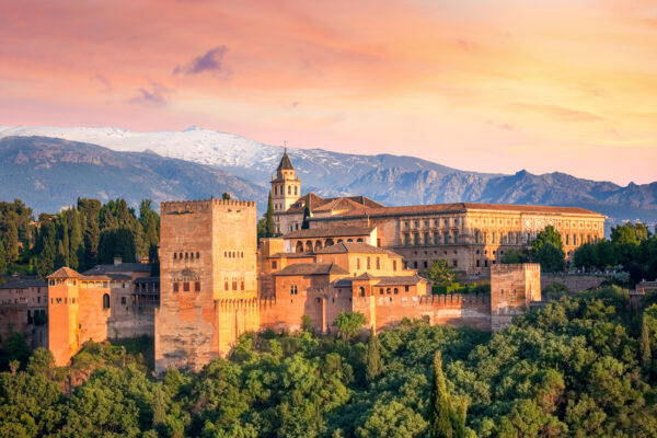 Spanien Granada Alhambra Felsenburg Weltkulturerbe