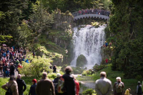 Teufelsbrücke Kassel Wasserspiele