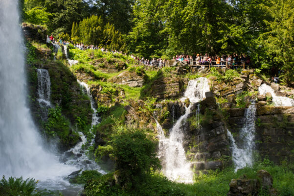 Aquädukt im Bergpark Wilhelmshöhe Kassel Wasserspiele