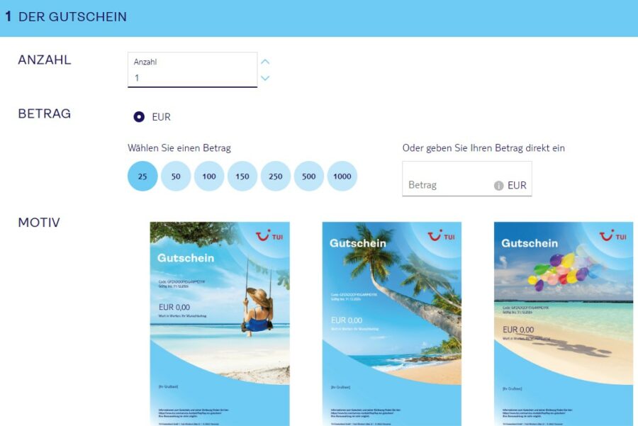 500€ TUI Gutscheincode »Black Friday 2023«