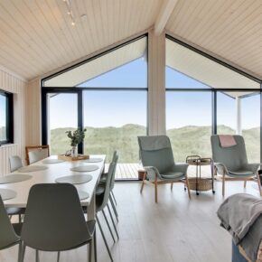 Strandhaus Loekken Dänemark Wohnzimmer