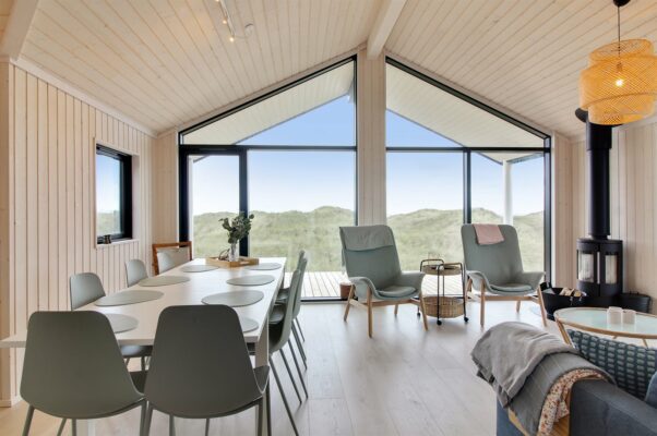 Strandhaus Loekken Dänemark Wohnzimmer