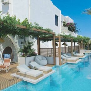 Verwöhnurlaub auf Kreta: 6 Tage im guten 4* Hotel mit eigenem Bungalow, All Inclusive, Flug, Transfer & Zug nur 487€
