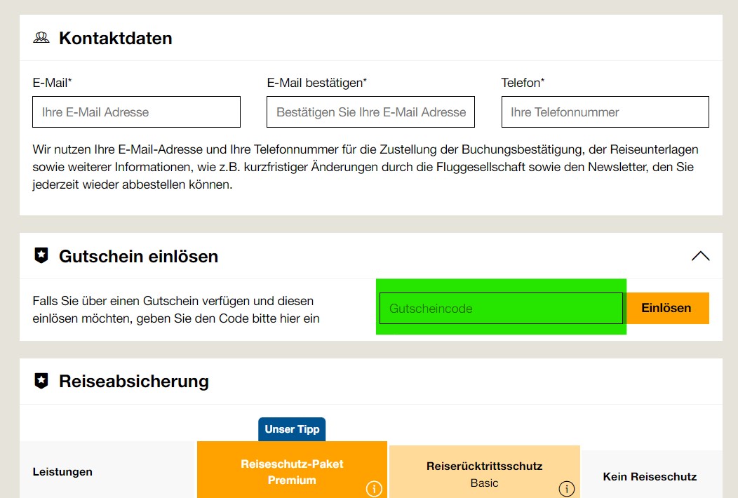 Condor Code Einlösen _ Condor Online Check In – WHGO