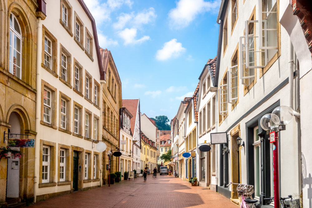 Markt Osnabrück Deutschland