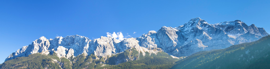 deutschland bayern zugspitze eibsee panorama