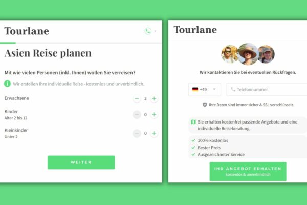 Tourlane Gutschein kostenloser Online Reiseplaner